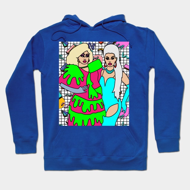 Proud Drag Queen Inspired Hoodie by flofin